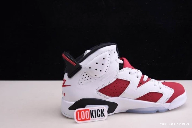 Rep Husky 'CARMINE' 2021 AIR 6 RETRO JORDAN CT8529-106 0814